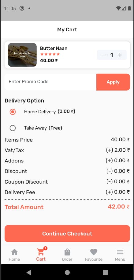 Bhojon — screenshot 4